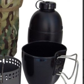 Système de cuisson Bushcraft Croisé" Dragon " MKII -6 delig-Camouflage