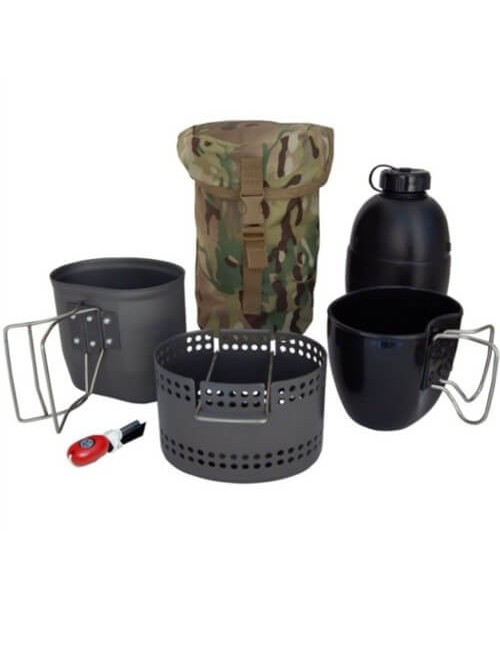 Bushcraft sistema di cottura" Dragon " Crusader MKII -6 delig-Camo