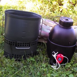 Bushcraft cooking system "Dragon" Crusader MKII -6 delig-Camo