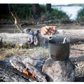 Bushcraft cooking system "Dragon" Crusader MKII -6 delig-Camo