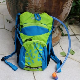 Sac d'hydratation Source pour enfants Spry 1,5 litre-Bleu-Vert