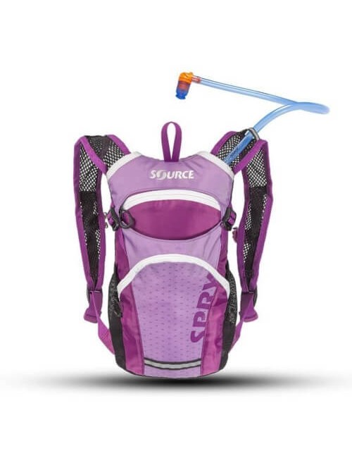 Sac d'hydratation Source pour enfants Spry 1,5 litre-Violet clair