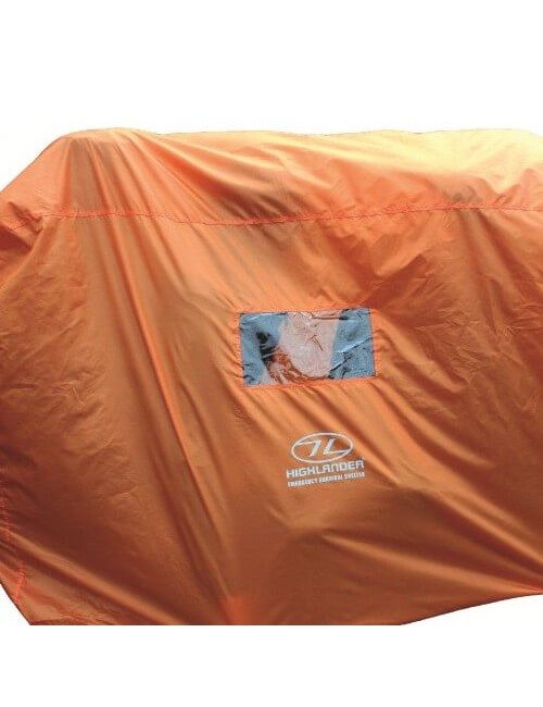 Tenda di emergenza Highlander Rifugio di sopravvivenza di emergenza 4-5 persone-Arancione