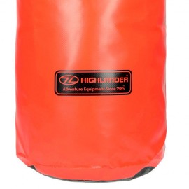 Highlander waterproof bag dry bag tri-Laminate PVC 16 liters-Orange