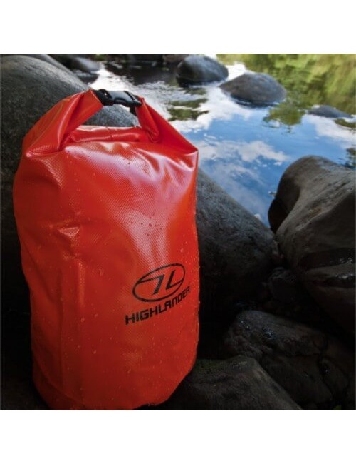 Highlander sac étanche sac étanche tri-Stratifié PVC 16 litres-Noir