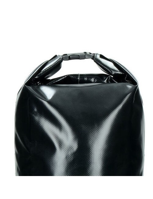 Bolsa impermeable Highlander bolsa seca tri-Laminado PVC 16 litros-Negro