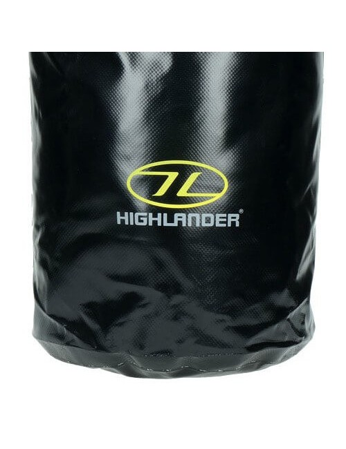 Highlander sacchetto impermeabile dry bag tri-Laminato PVC 16 litri-Nero