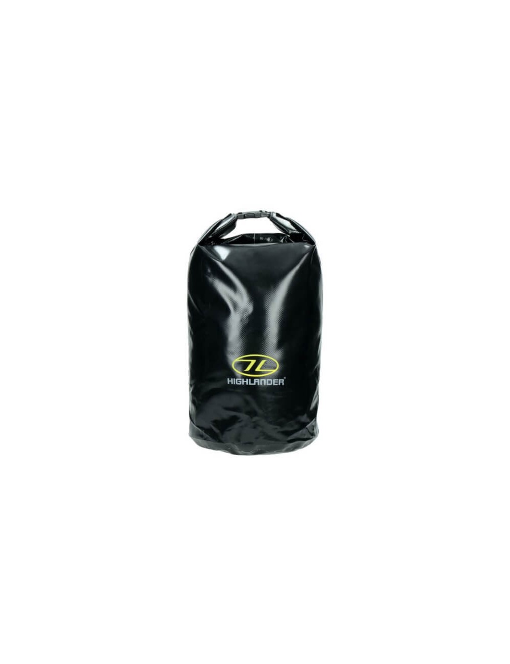 Bolsa impermeable Highlander bolsa seca tri-Laminado PVC 16 litros-Negro
