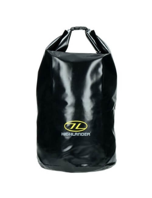 Highlander waterproof bag dry bag tri-Laminate PVC 29 liters-Black