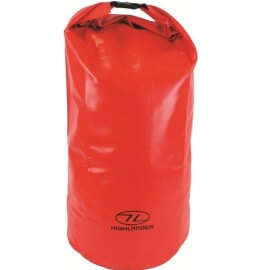 Highlander waterproof bag dry bag tri-Laminate PVC 44 liters-Orange