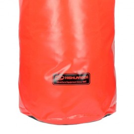 Bolsa impermeable Highlander bolsa seca tri-Laminado PVC 44 litros-Naranja
