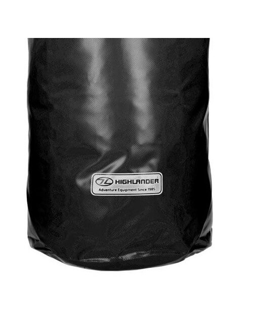Highlander wasserdichte Tasche Trockentasche Tri-Laminat PVC 44 Liter-Schwarz