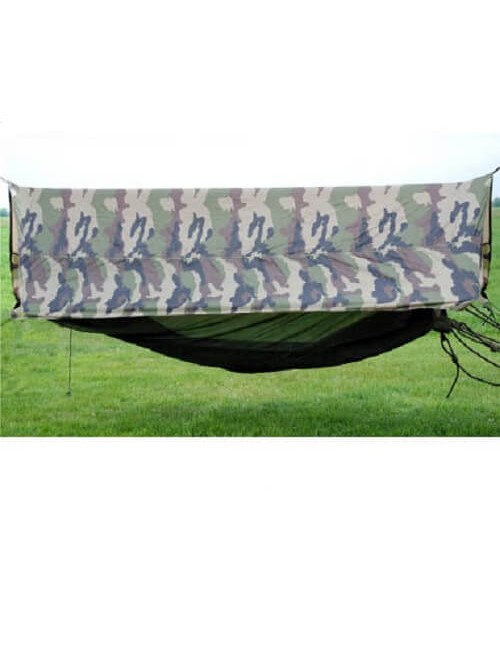 101 Inclus hamac Jungle inclus moustiquaire et Auvent-Camouflage français