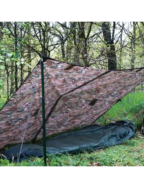 Highlander trekkerstent Pro-Force Basha bivouac tent-camouflage HMTC