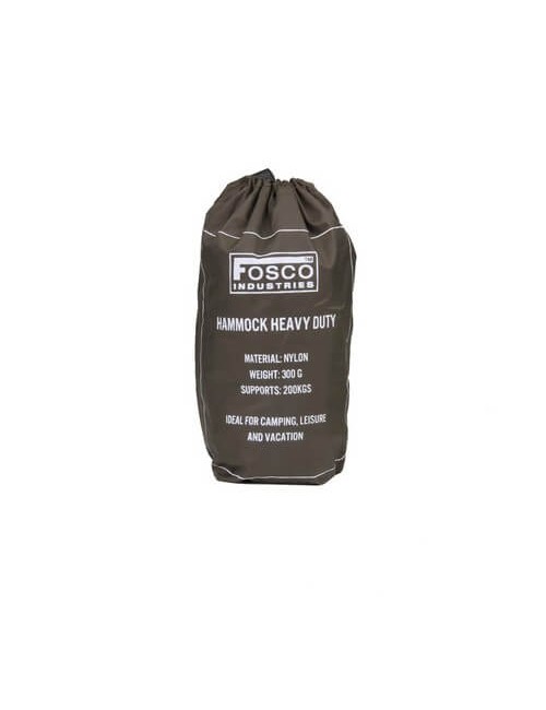 Fosco Industries mini hammock heavy Duty with storage bag-Army Green