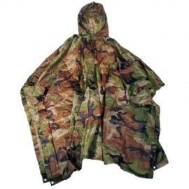 El Poncho Ripstop Woodland