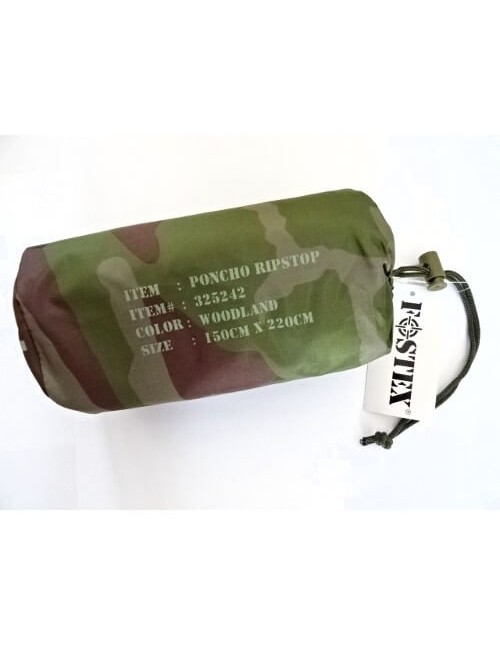 Fostex Poncho Ripstop Woodland
