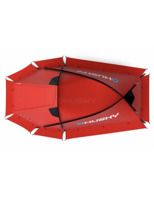 Husky Flame 1 Tienda extremadamente ligera-1 persona-Rojo