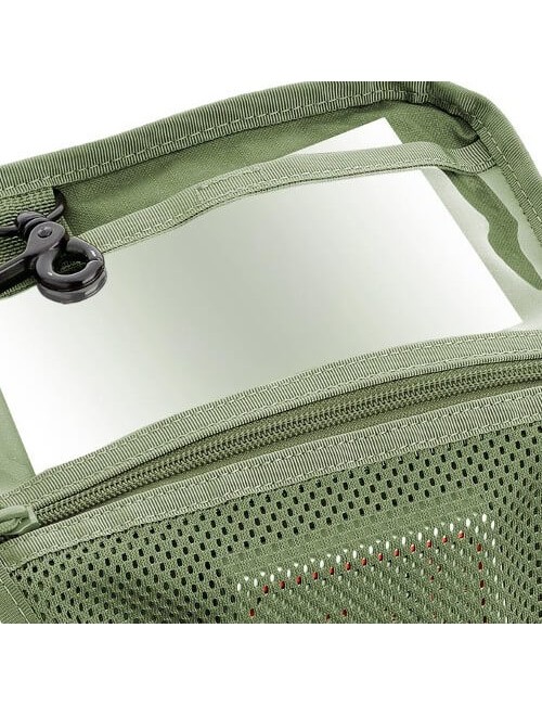 Neceser compacto táctico Defcon 5 con mucho espacio de almacenamiento-Verde