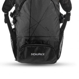 Source hydration Pack Air Fuse 3 + 9 liter backpack-black-fluorescent orange
