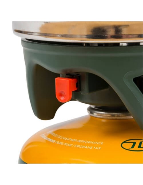 Highlander Schnellkochtopf Gasbrenner FASTBOIL MKIII Kräfte 1,1 L-Grün