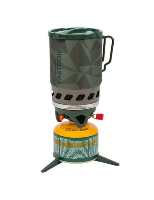 Highlander Schnellkochtopf Gasbrenner FASTBOIL MKIII Kräfte 1,1 L-Grün
