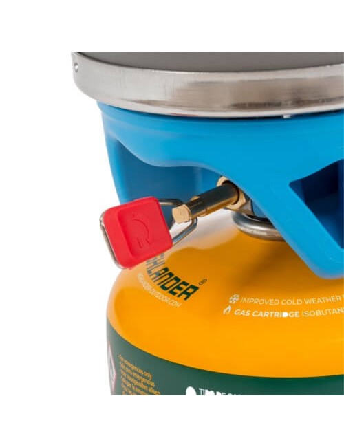 Highlander Schnellkochtopf Gasbrenner FASTBOIL MKIII 1,1 Liter-Blau
