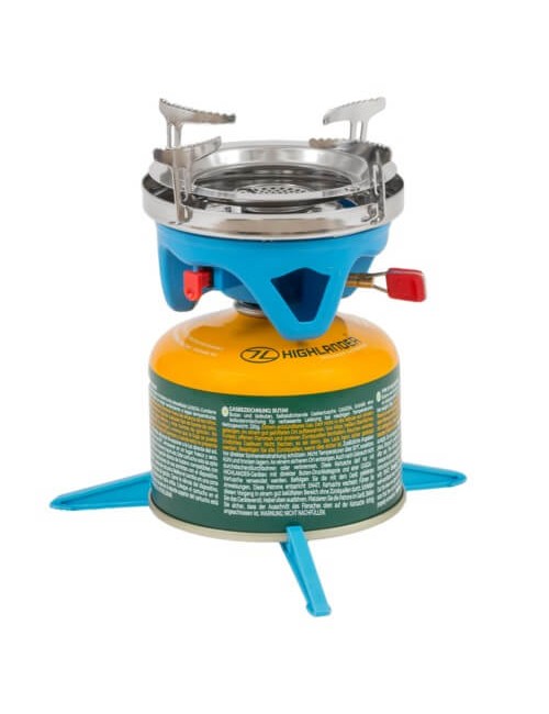 Highlander snelkoker gasbrander Fastboil MKIII  1.1 Liter - Blauw