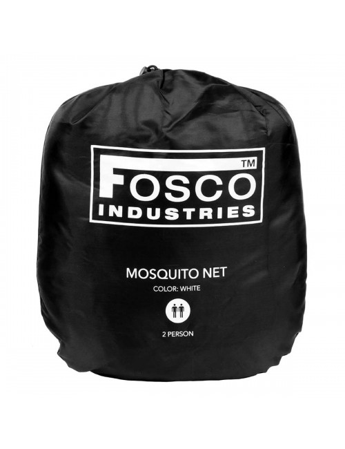 Fosco Industries Moskitonetz Moskitonetz 2 Personen-Weiß