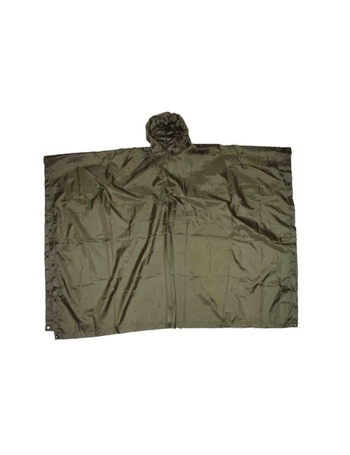 Fostex poncho Ripstop-taglia unica-verde