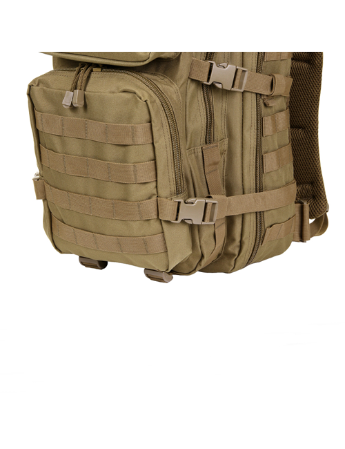 Mochila de montaña 101 Inc Modelo US Army de 45 litros-Coyote