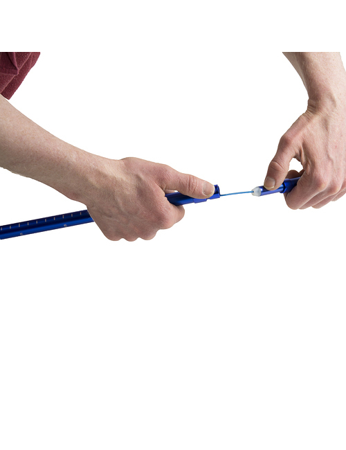 Highlander Gehstock Trek Lite (einzeln) - 3 - Teilig-Blau