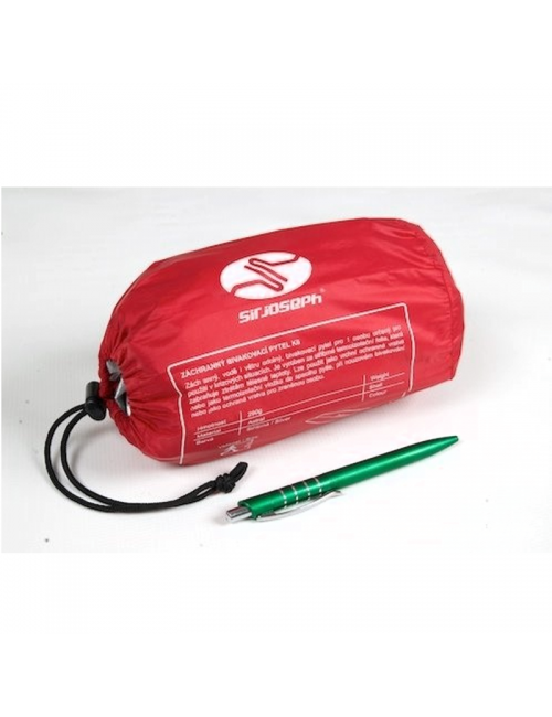 Sac de bivouac SirJoseph K6-pour les urgences - 1 personne - Argent
