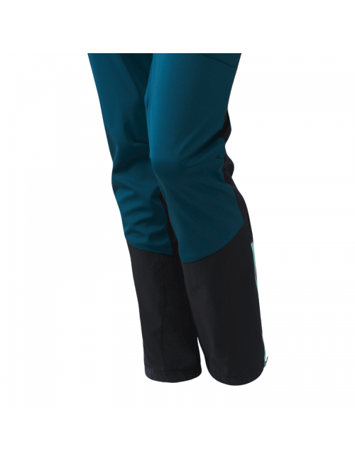 Pantalon d'extérieur Loeffler W Pantalon de randonnée Pace Ws Sarcelle clair-vert bleu