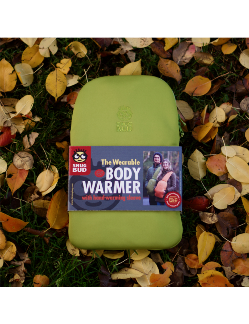 Snugbud Classic-Bodywarmer Rucksack mit Wärmekanne-Grün-Orange