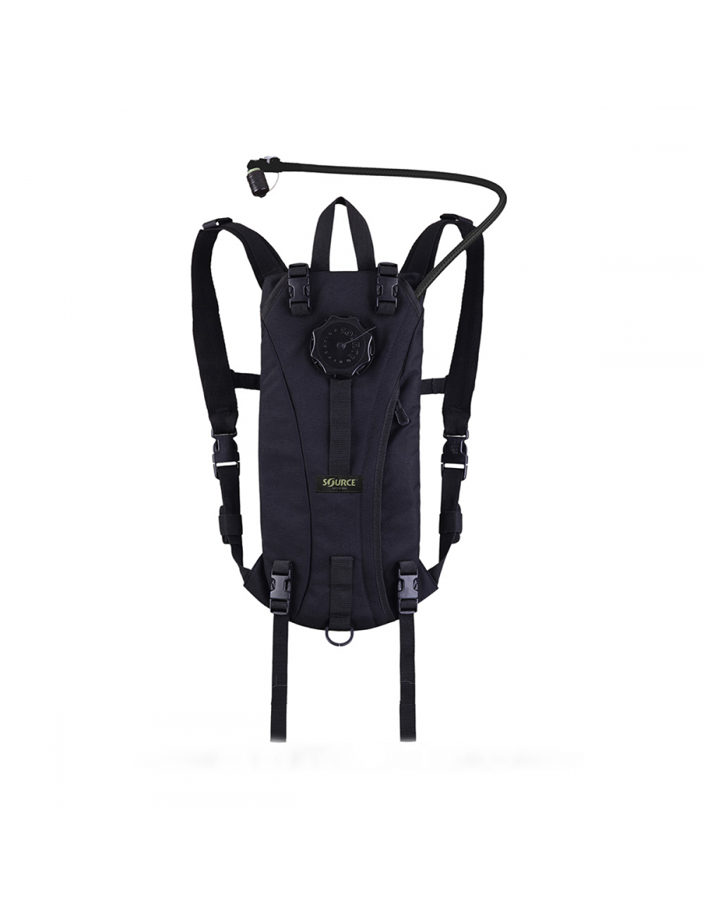 Source Tactique sac à eau - pack d'hydratation de 2 litres sac à dos - Noir