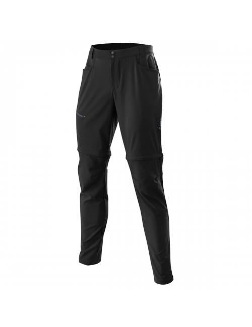 Löffler Outdoorhose M T-Reißverschluss Tapered Active Stretch Light-Schwarz