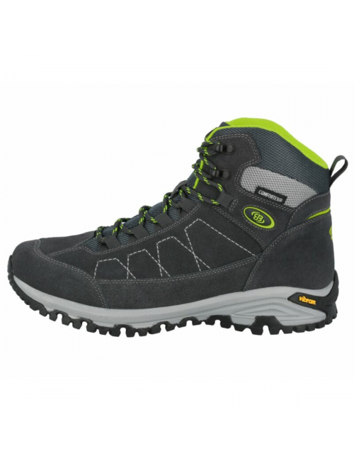 Zapatillas De Senderismo Brütting Para Hombre Mount Adams High-Gris