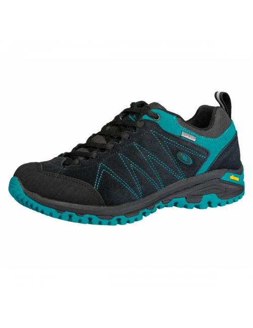 Zapatillas de senderismo Brütting Mount Kapela Low Mujer-Negro