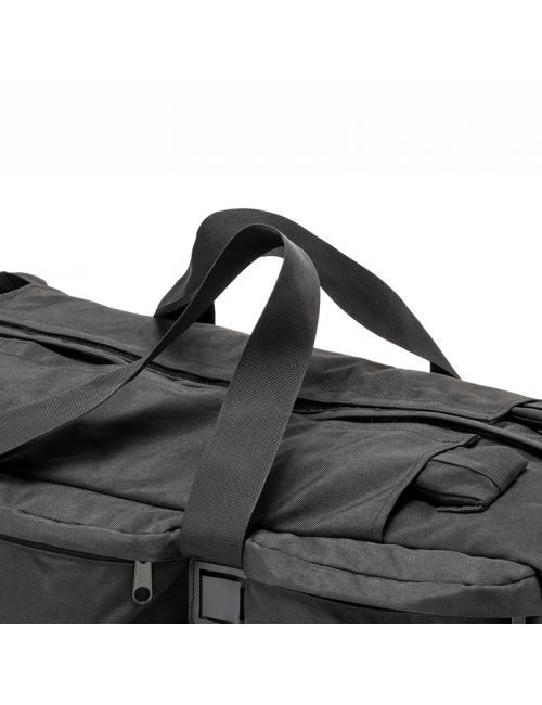 Defcon 5 travel duffle bag - backpack-100 liters-with 6 compartments-Black