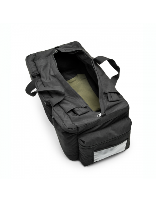 Defcon 5 travel duffle bag - backpack-100 liters-with 6 compartments-Black