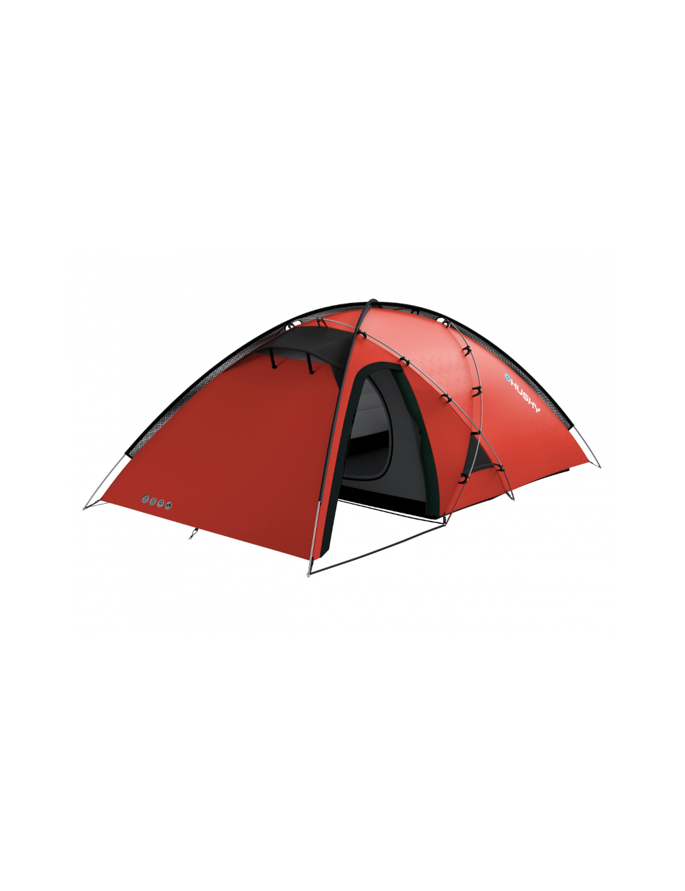 Husky Extreme Felen 3-4-lightweight tent - 3-4 person-Red