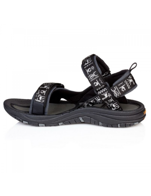 Source sandalen voor heren Gobi Black Inca - outdoor - Zwart