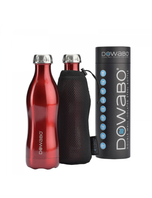 Dowabo thermos flask double-walled Metallic Collection - 750 ml - Green