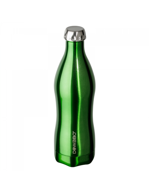 Dowabo thermos flask double-walled Metallic Collection - 750 ml - Green