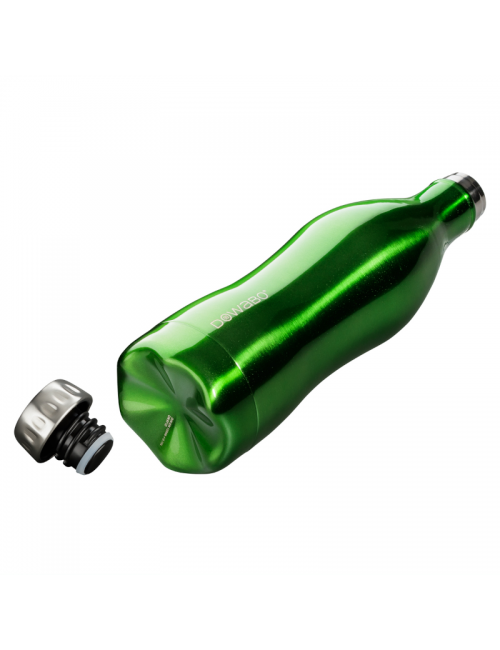 Thermos Dowabo Collection métallisée à double paroi-750 ml - Vert