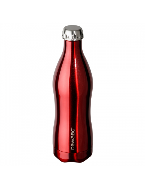 Dowabo thermos bottle doppia parete Metallic Collection - 750 ml-Rosso