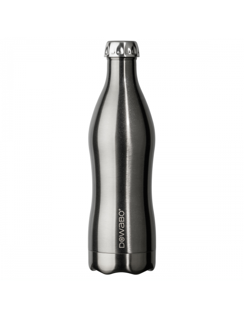 Dowabo thermos bottiglia doppia parete Metallic Collection - 750 ml-Argento
