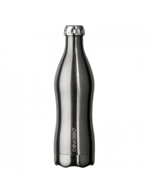 Dowabo thermos bottiglia doppia parete Metallic Collection - 750 ml-Argento