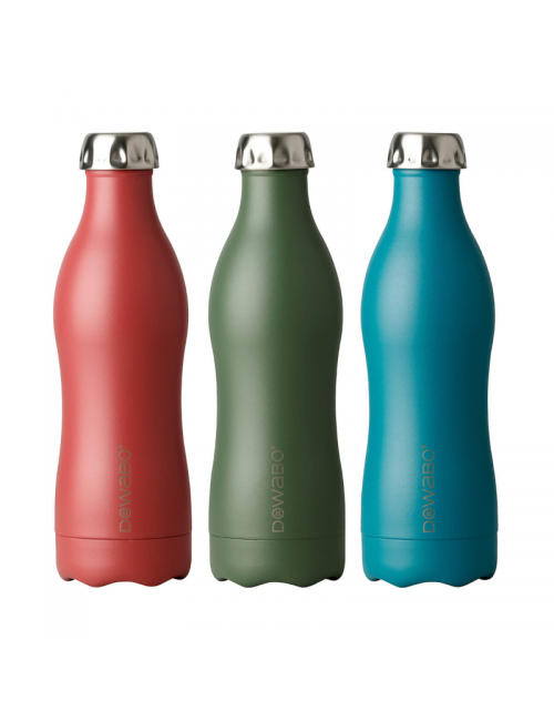 Termo Dowabo colección Tierra de doble pared Berry - 750 ml - Rojo